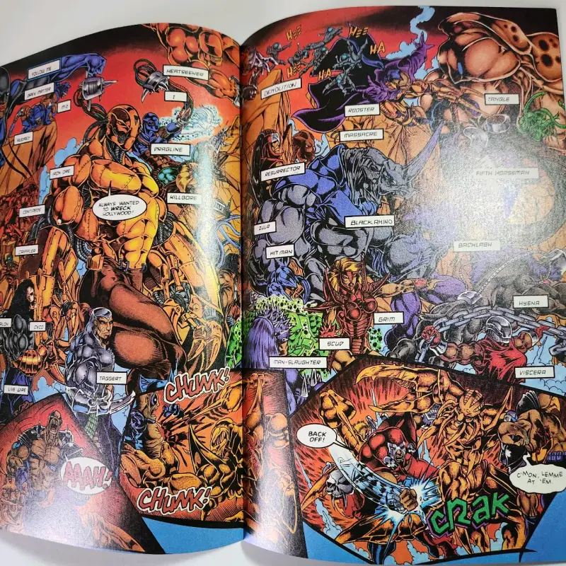 Cómic Lynch Mob de Chaos Comics # 2 - 5