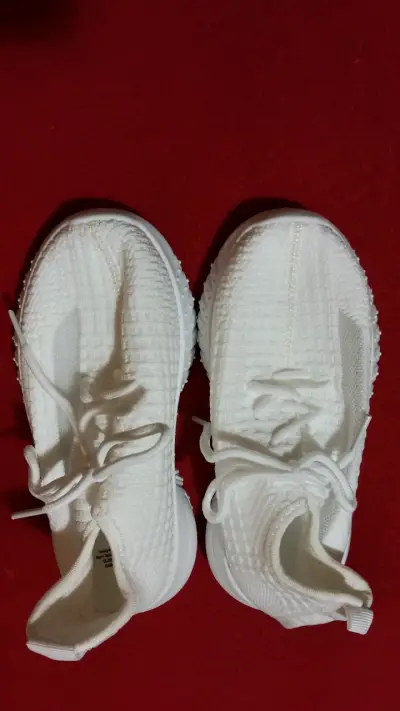 Zapatillas deportivas blancas para niños talla 31 - miniatura 2