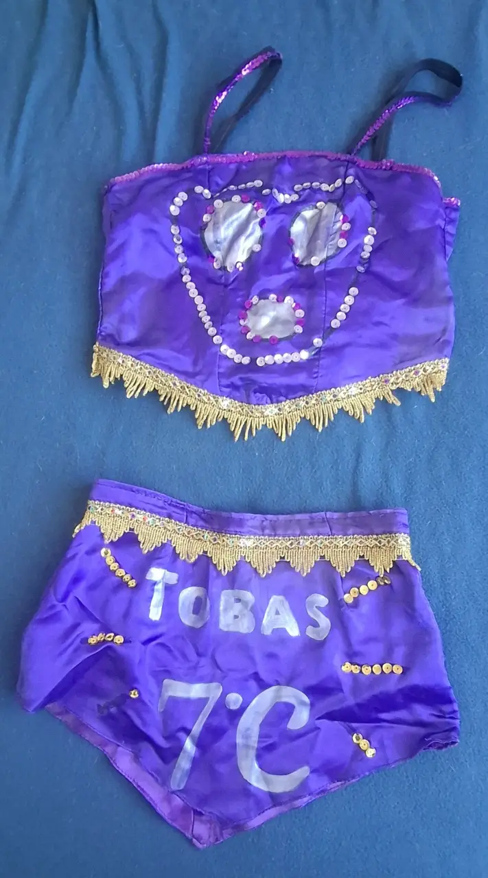 Conjunto de Danza Tobas Morado - 1