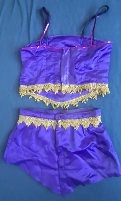 Conjunto de Danza Tobas Morado - miniatura 2