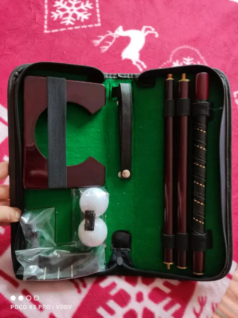 Juego de palos de billar desmontables con estuche - 4
