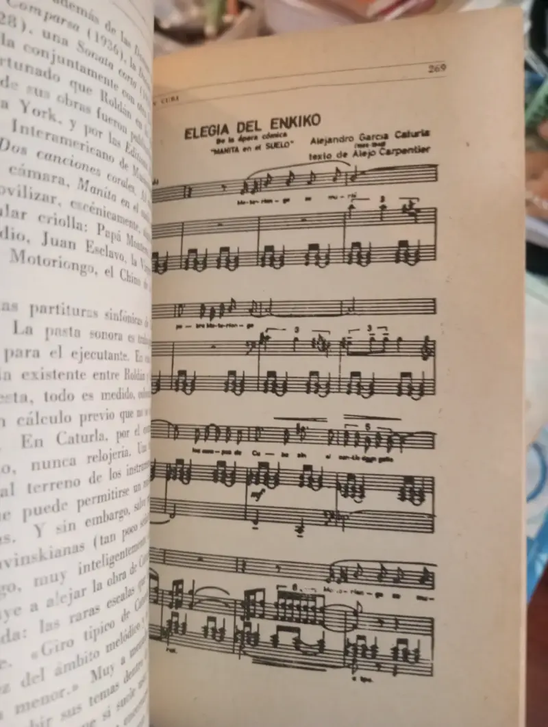 Libro 'La Música en Cuba' de Alejo Carpentier - 4