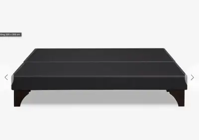 Base Black Super King 200 x 200 cm - miniatura 1