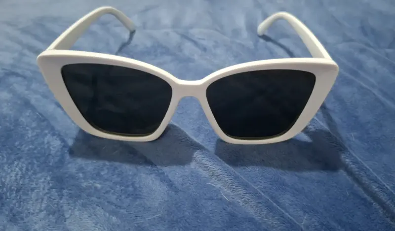 Gafas de Sol Blancas Modernas - 2