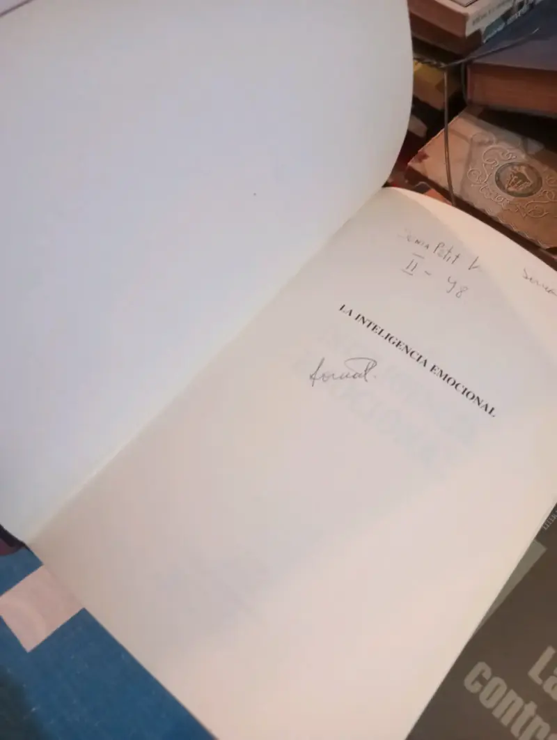 Libro La Inteligencia Emocional de Daniel Goleman - 5