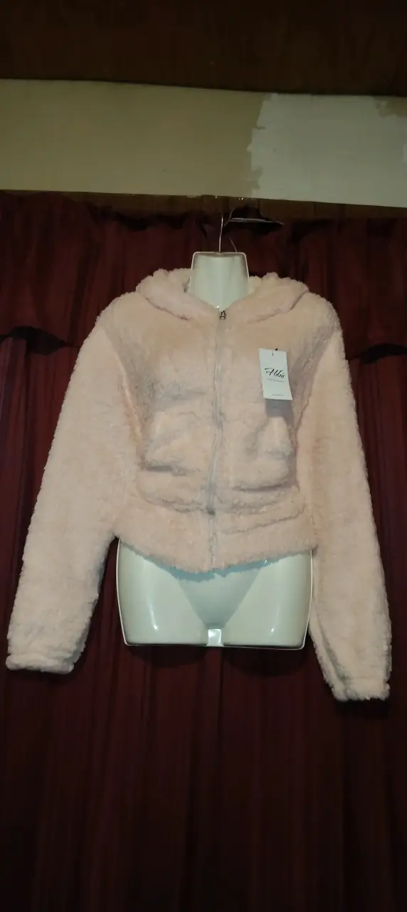 Chaqueta de felpa con capucha en varios colores - 2