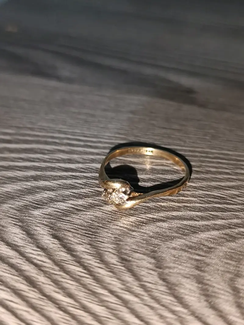 Anillo de oro 14k joyería americana - 4