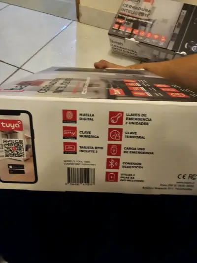 Cerradura digital con huella dactilar NUEVA - miniatura 4