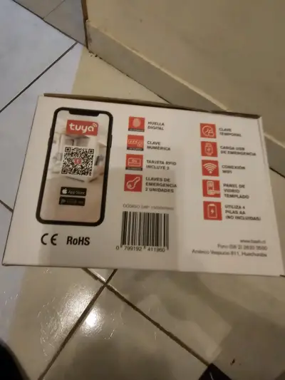 Cerradura digital con huella dactilar NUEVA - miniatura 5