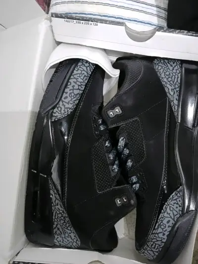 Jordan 3 black cat - miniatura 1
