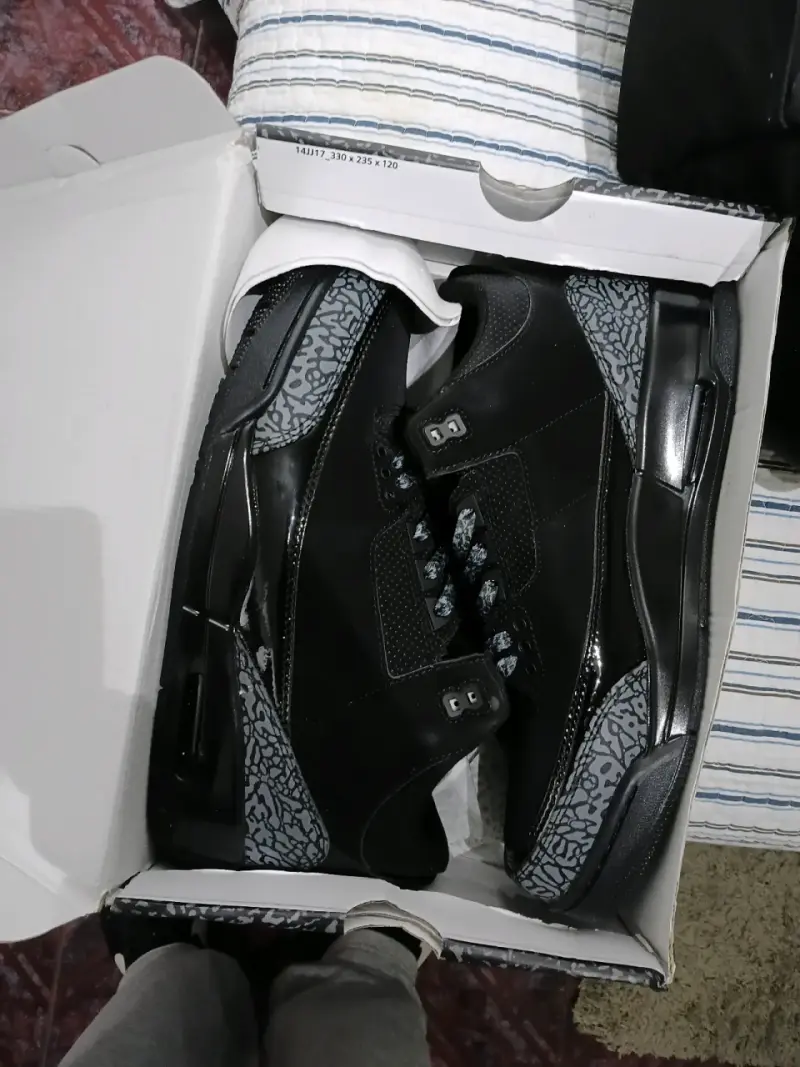 Jordan 3 black cat - 2