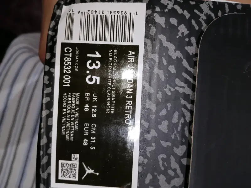 Jordan 3 black cat - 3