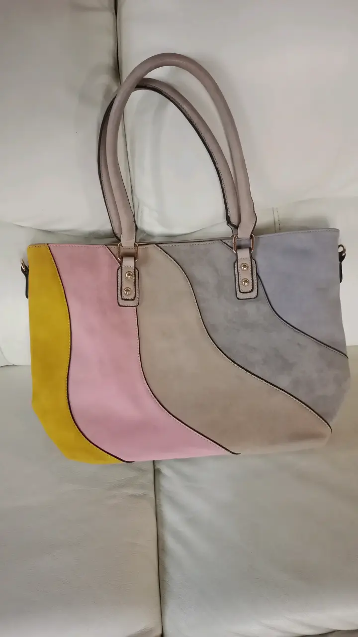 Bolso de mano multicolor elegante - 1
