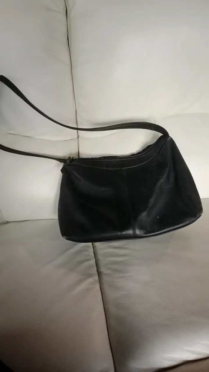 Cartera de cuero multicolor estilo vintage - 2