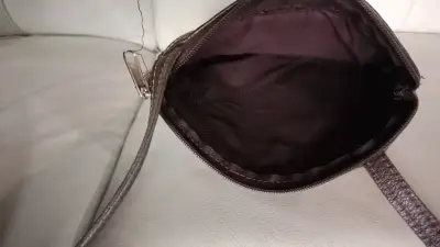 Cartera de cuero multicolor con correas ajustables - miniatura 4