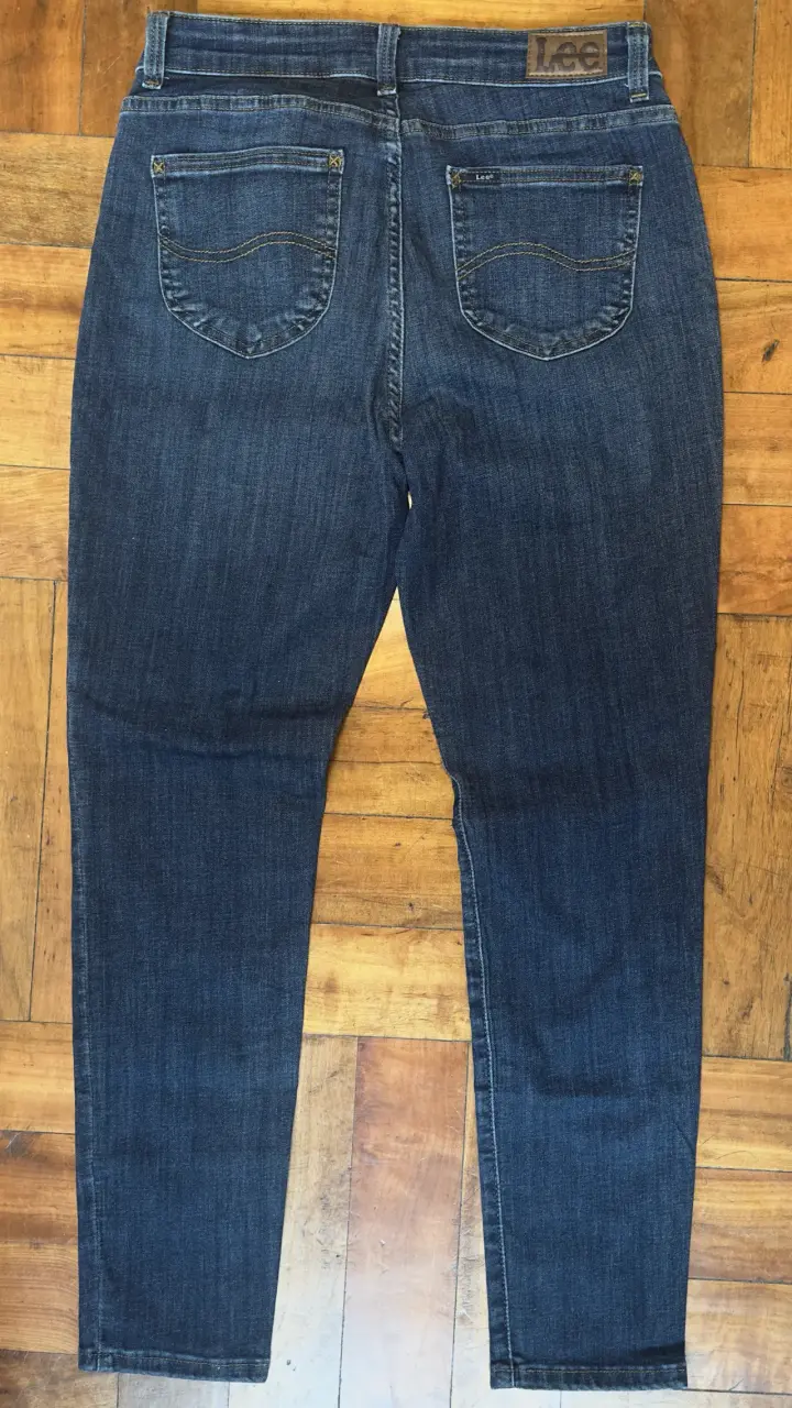 Jeans Lee Sculpting Skinny Azul Oscuro Talla 42 - 3