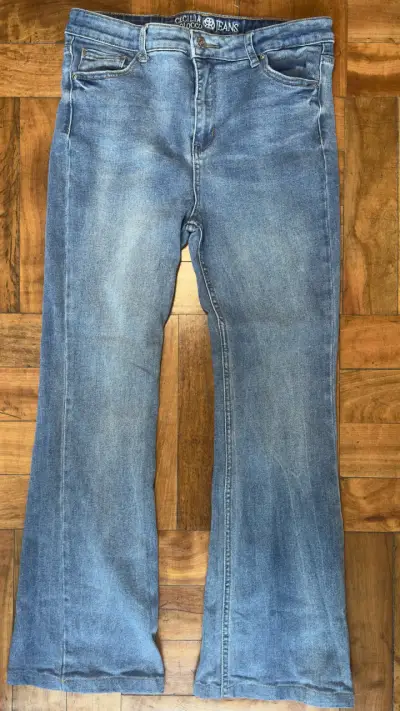 Cecilia Bolocco Flare Jeans Talla 40 - miniatura 1