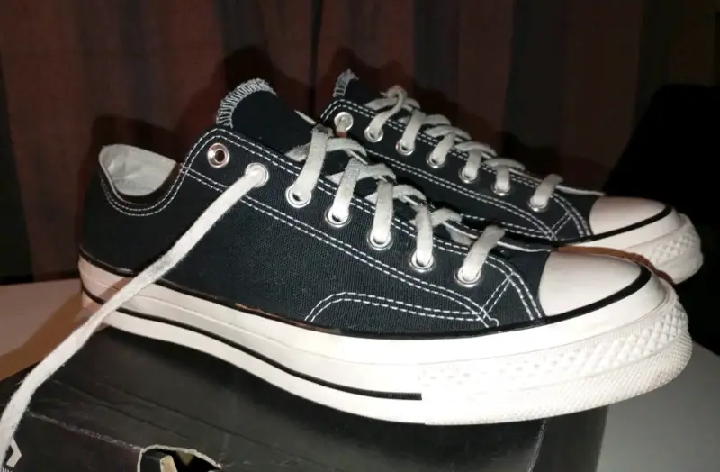 Zapatillas Converse #43 All Star negras clásicas - 3