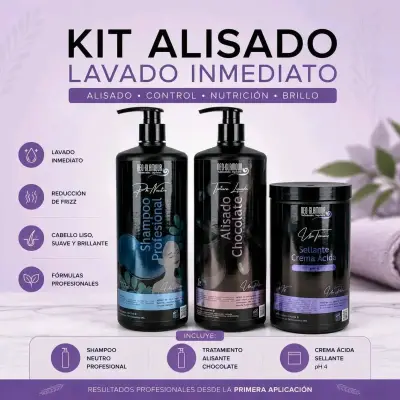 Kit Alisado Lavado Inmediato ✨ - miniatura 2