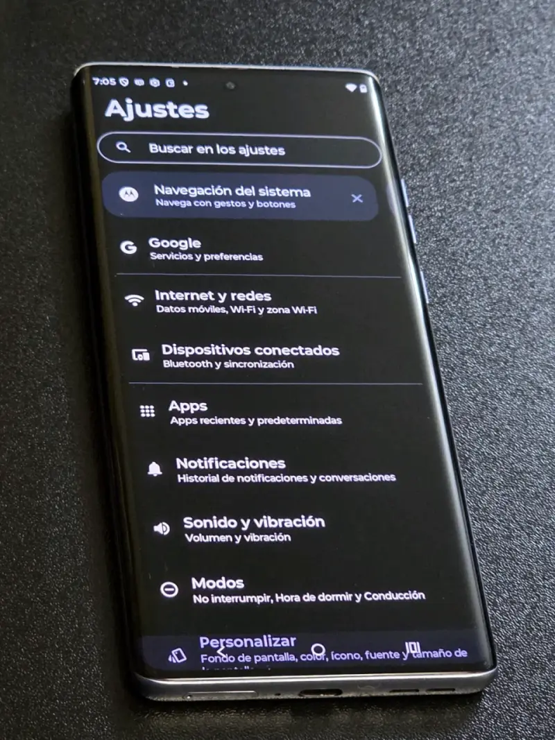 Smartphone Motorola Moto G Edge 50 Fusión 256GB - 2