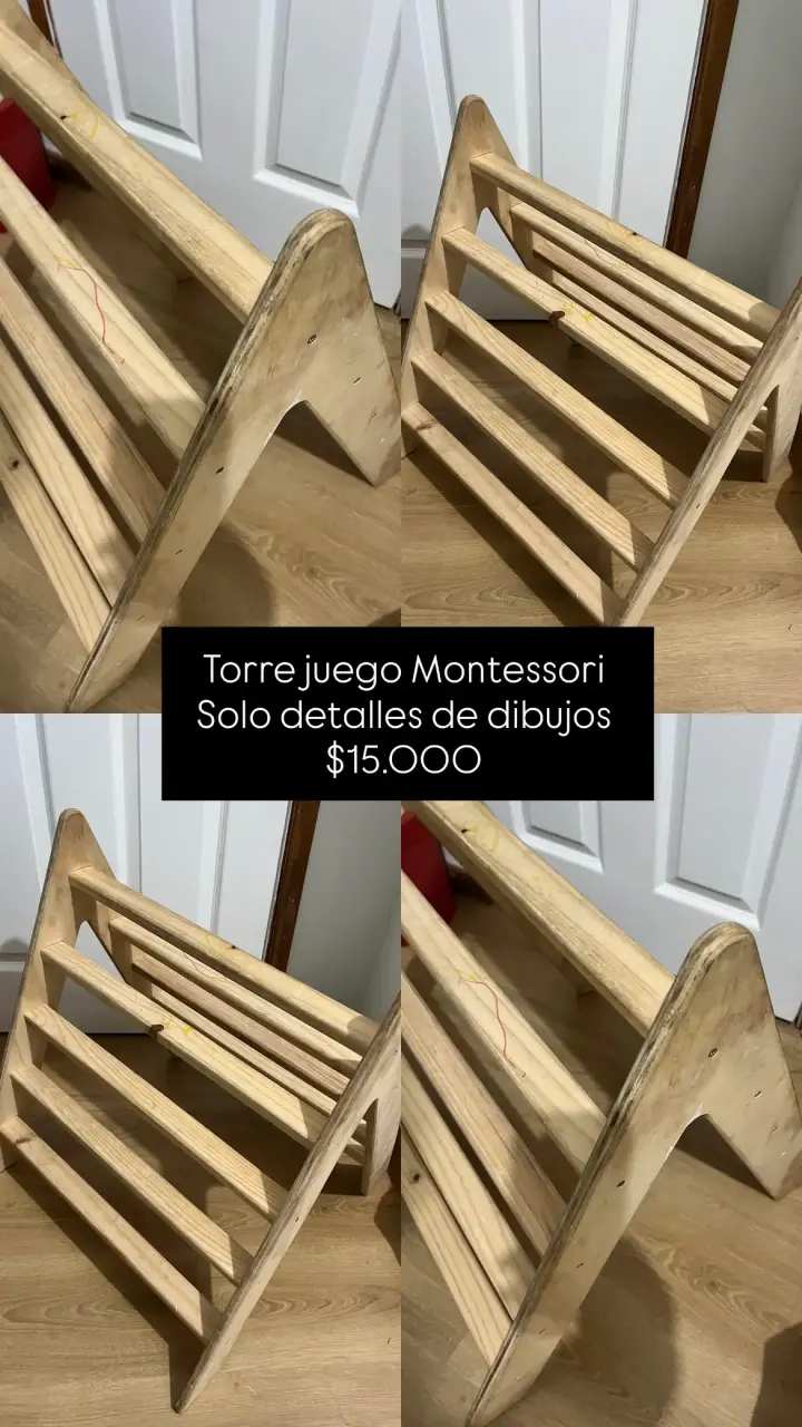 Torre de Juego Montessori de Madera - 3