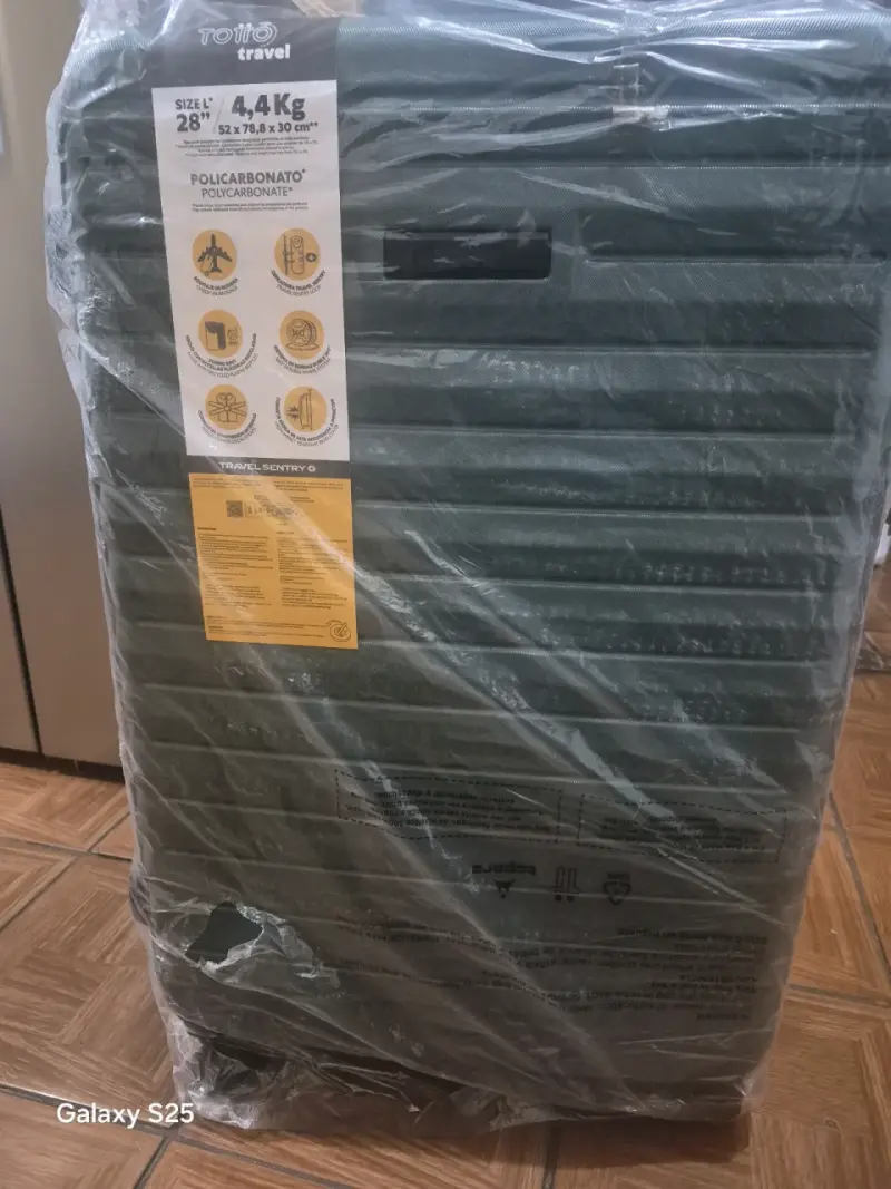 Maleta totto 23 kg verde vendo - 4