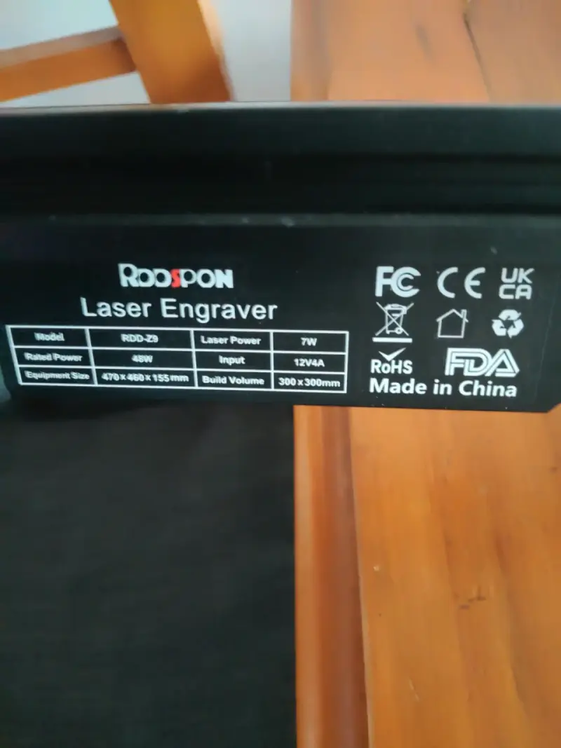 Grabador Láser Rodpon RDD-Z9 7W - 3