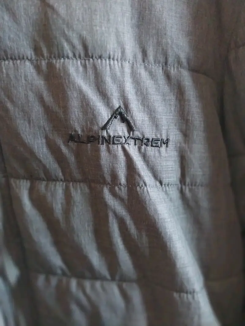 Parka acolchada con capucha Alpine Xtrem gris - 3