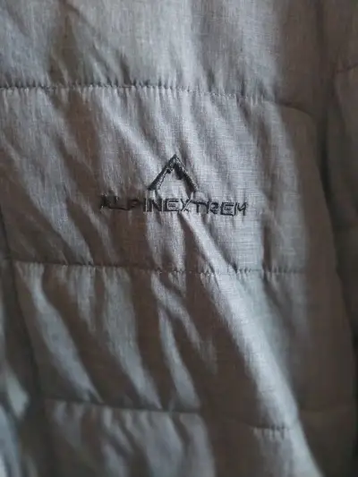 Parka acolchada con capucha Alpine Xtrem gris - miniatura 3