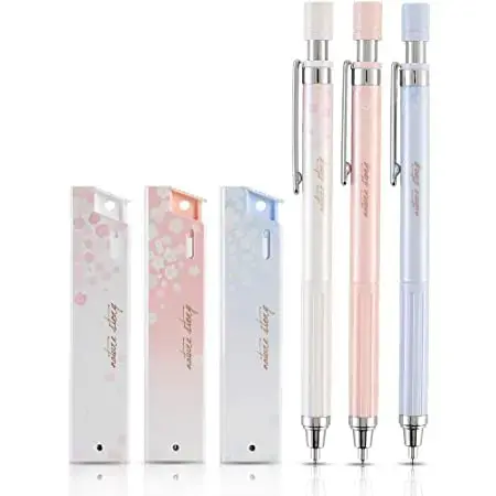 Set de Lápices Mecánicos Deli Sakura 0.5mm - 4