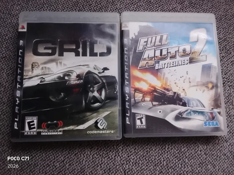 Juegos PS3 Grid y Full Auto 2 en buen estado - 1