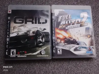 Juegos PS3 Grid y Full Auto 2 en buen estado - miniatura 1