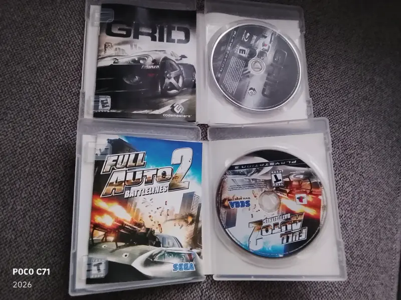 Juegos PS3 Grid y Full Auto 2 en buen estado - 2