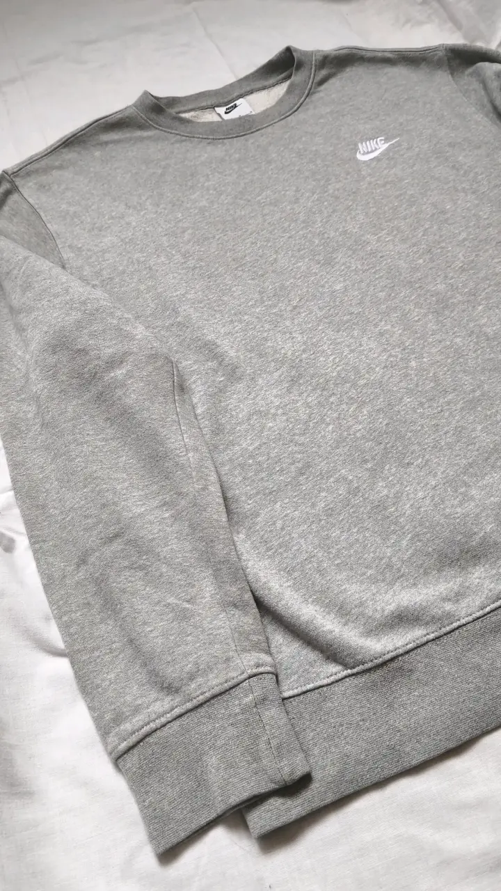 Polerón gris Nike - 4