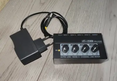 Mezclador de Línea de 4 Canales Ultra Bajo Ruido - miniatura 2