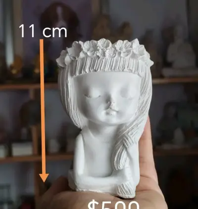 Macetero decorativo de silicona rosa - miniatura 4