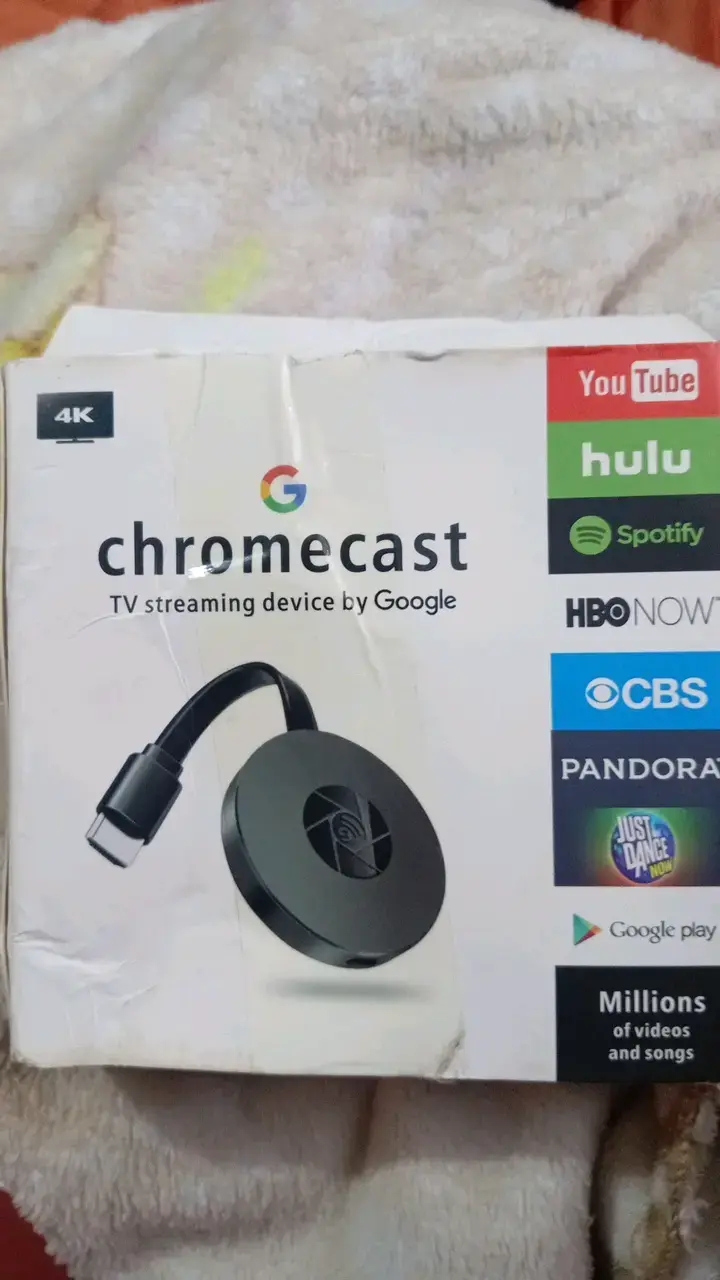 Chromecast 4K de Google para streaming - 1