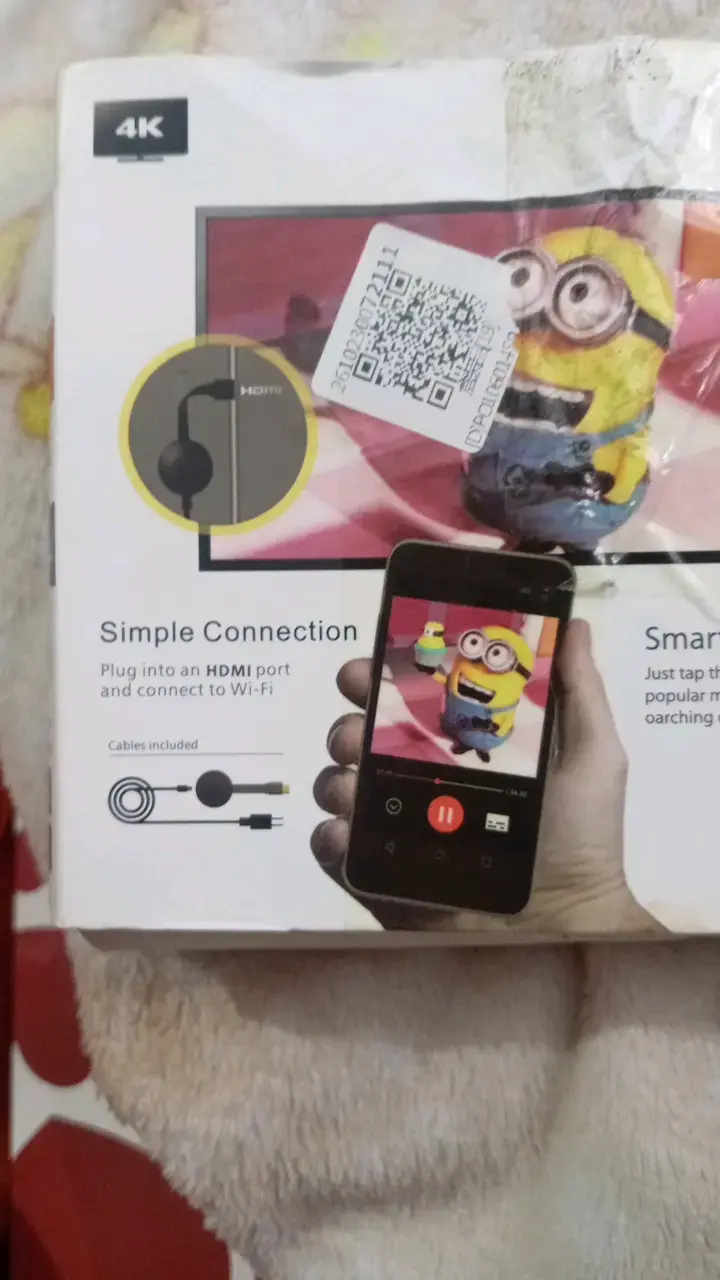 Chromecast 4K de Google para streaming - 2