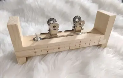 Telar para pulseras de madera ajustable - miniatura 2