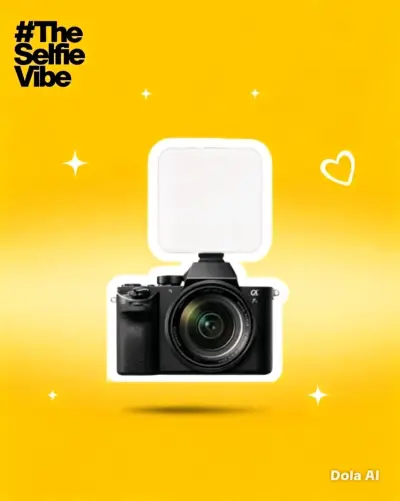 Luz LED portátil para selfies con clip - miniatura 2