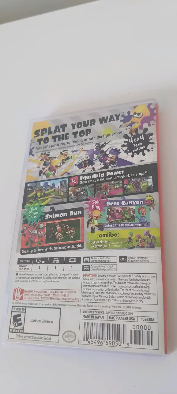 Juego Nintendo Switch Splatoon 2 - 2