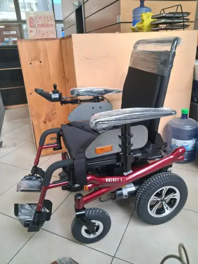 Silla de ruedas eléctrica plegable Rocket 3 - miniatura 4
