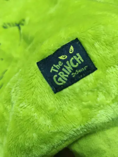 Polerón verde The Grinch con capucha - miniatura 2