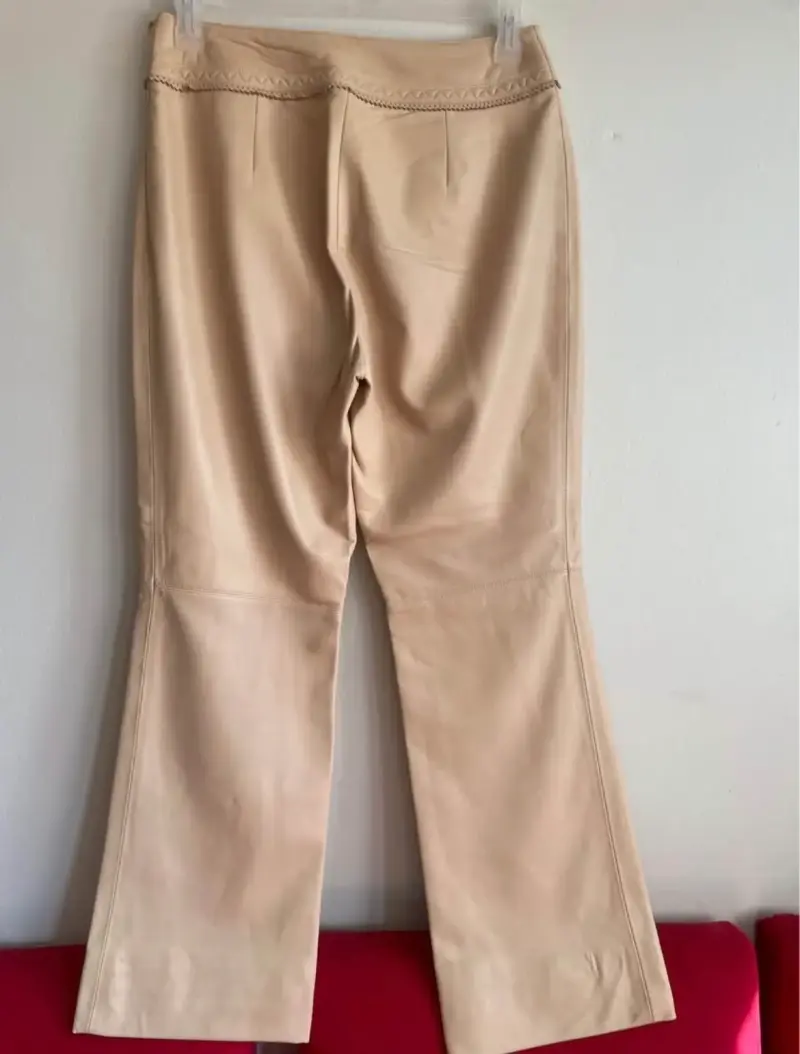 Pantalones 100% cuero Escada talla 40 - 2