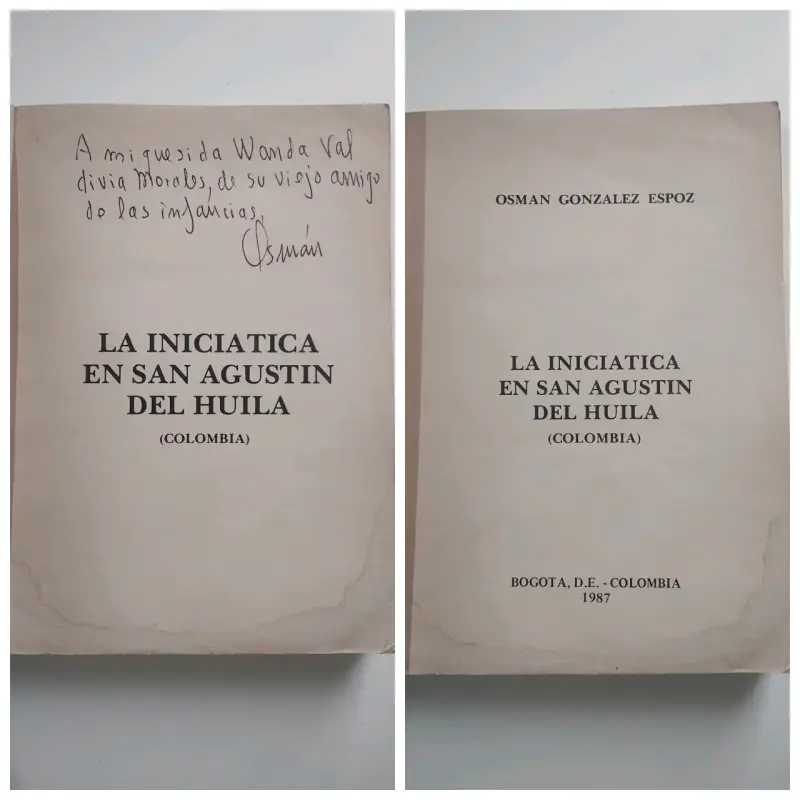Libro 'La Iniciática en San Agustín del Huila' de Osman González Espoz - 2