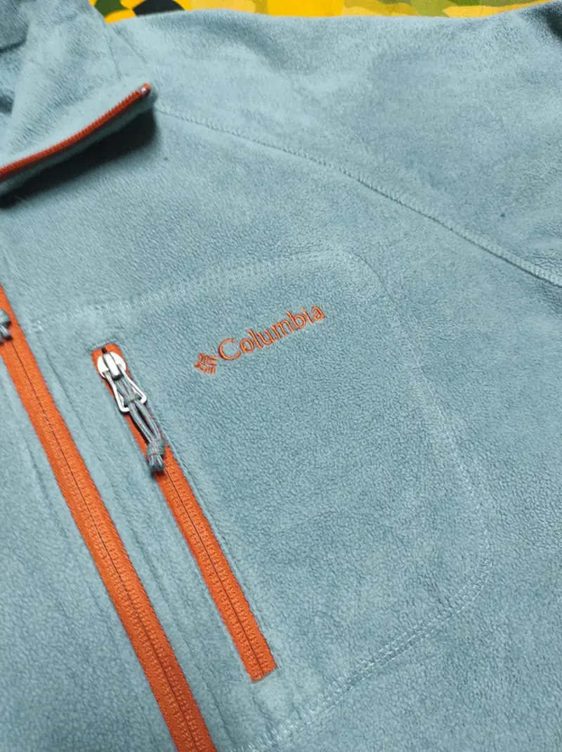 Chaqueta polar Columbia azul para hombre - 3