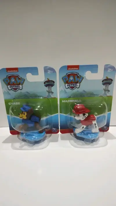 Figuras Paw Patrol Chase y Marshall - miniatura 1