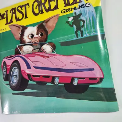 GREMLINS AUDIO LIBRO FORMATO  VINILOS 1984 - miniatura 3