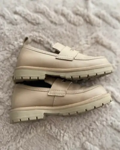 Zapatos beige para niñ@s Zara talla 24 - miniatura 2
