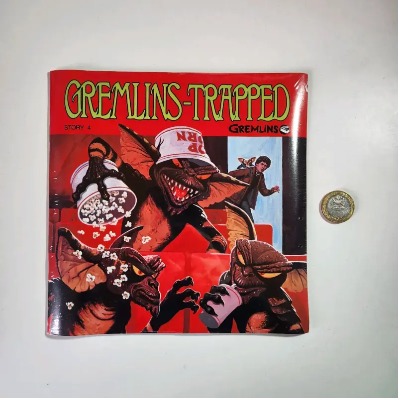GREMLINS AUDIO LIBRO FORMATO VINILOS 1984 - 1